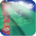 turkmenistan flag android application logo